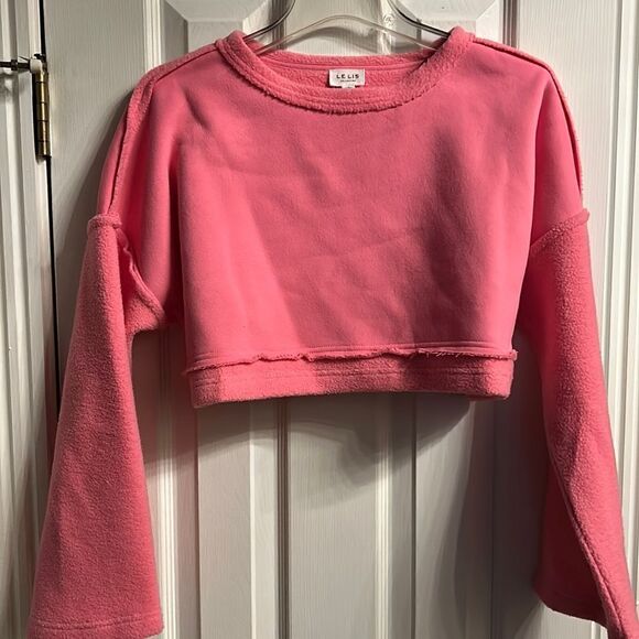 LELIS cropped sweatshirt. Size S - Picture 1 of 5